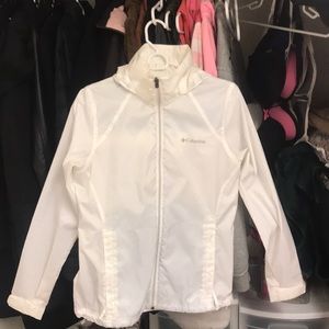 Columbia S White Rain Jacket